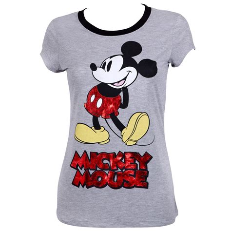 mickey mouse t shirt for ladies|More.